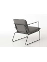 Fauteuil gris Gabin