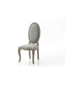 Chaise gris clair Sensey