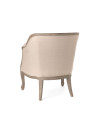 Fauteuil cabriolet Josephine beige Amadeus