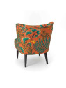 Fauteuil Victoria brique Amadeus