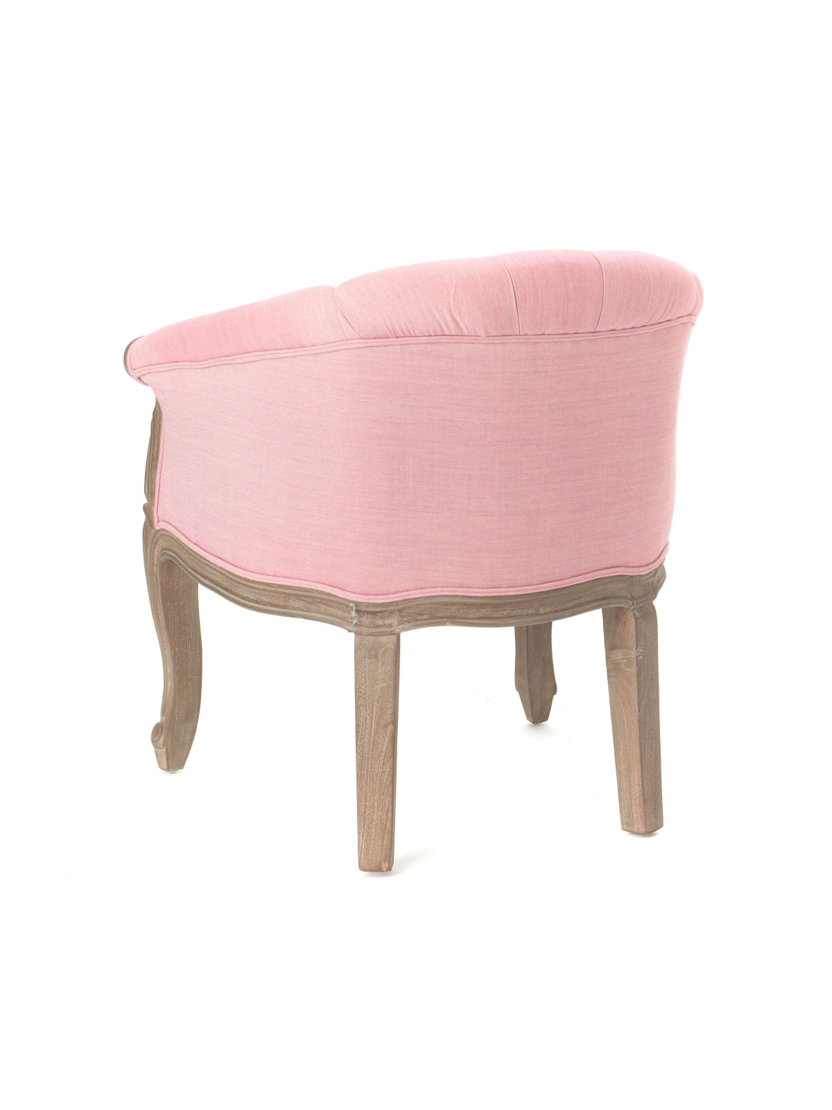 Fauteuil crapaud rose Amadeus