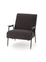 Fauteuil Banna noir Amadeus