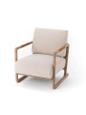 Fauteuil Soko beige Amadeus