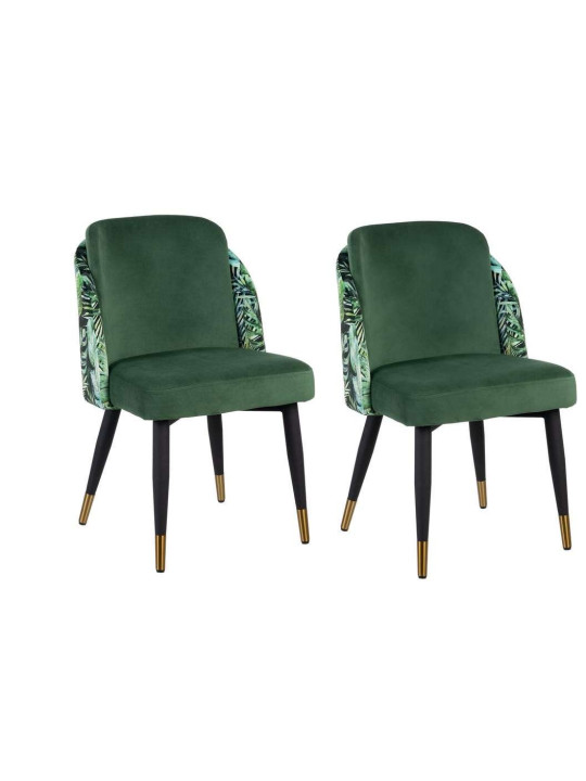 Lot de deux Chaises Murcie vert