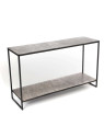 Console tablette alu Silver Amadeus