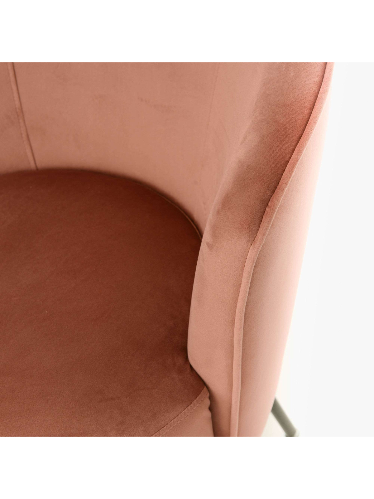 Fauteuil rose Meredith