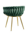 Chaise Estrella vert