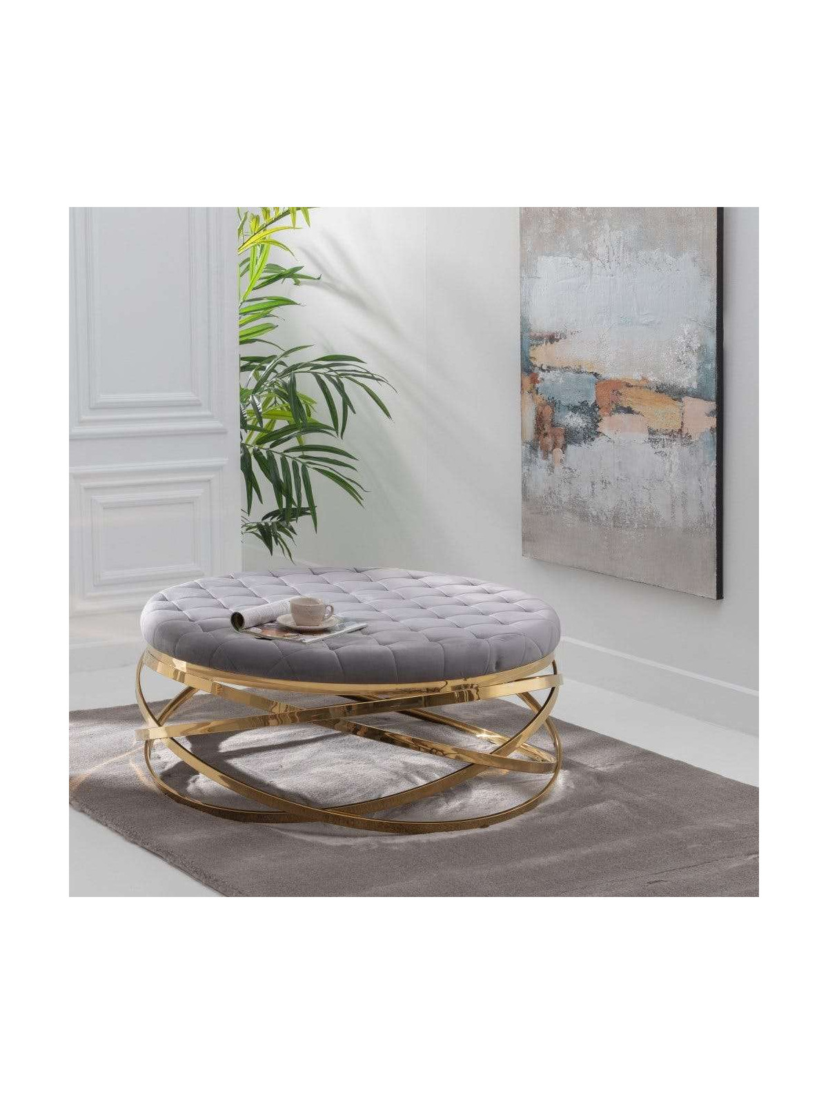 Table basse Juana gris