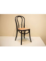 Chaise bistrot noire Amadeus