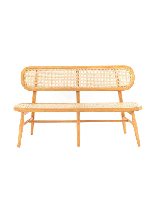 Chaise double Elliot en acajou