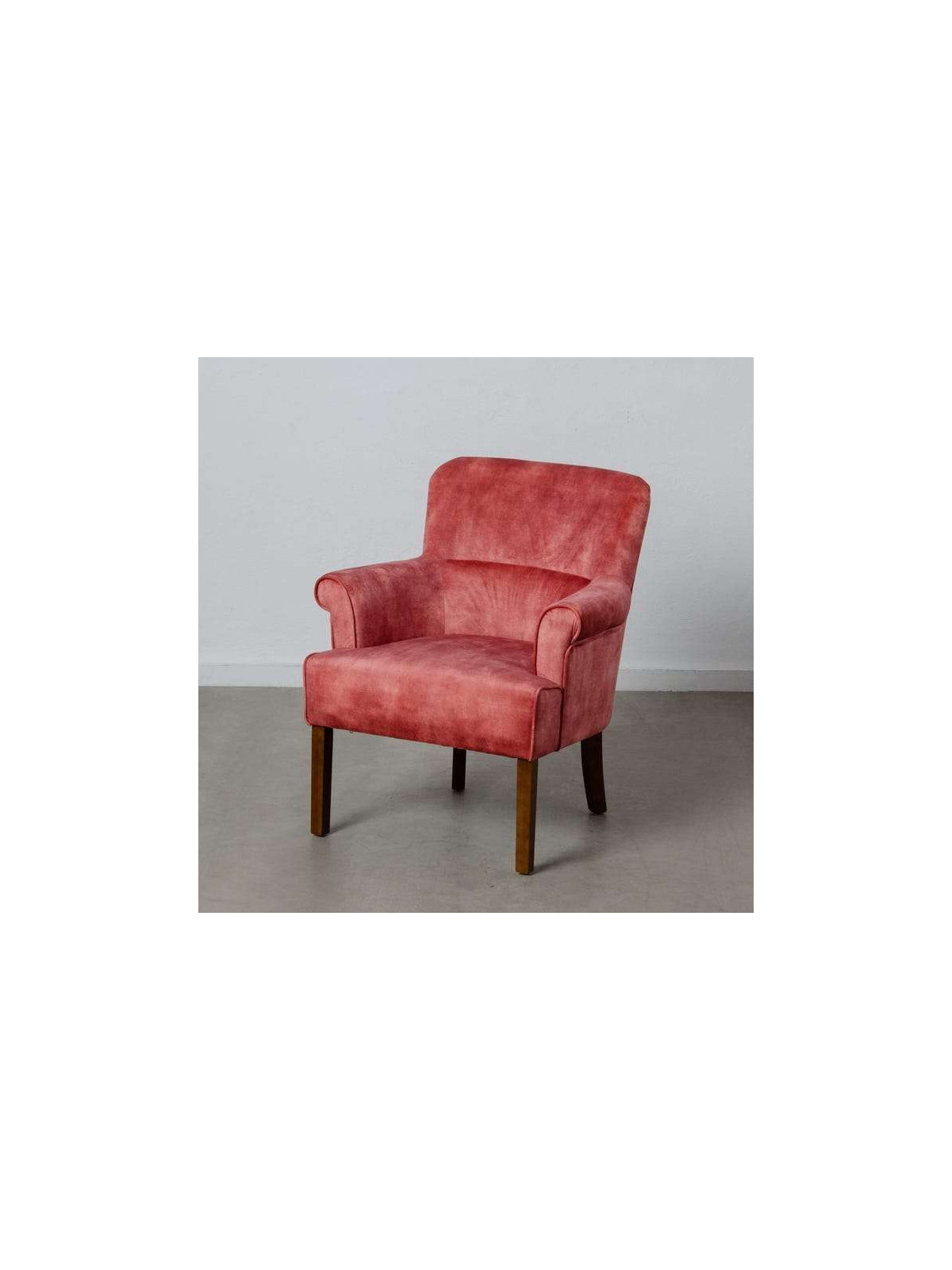 Fauteuil Lorca rose