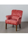 Fauteuil Lorca rose