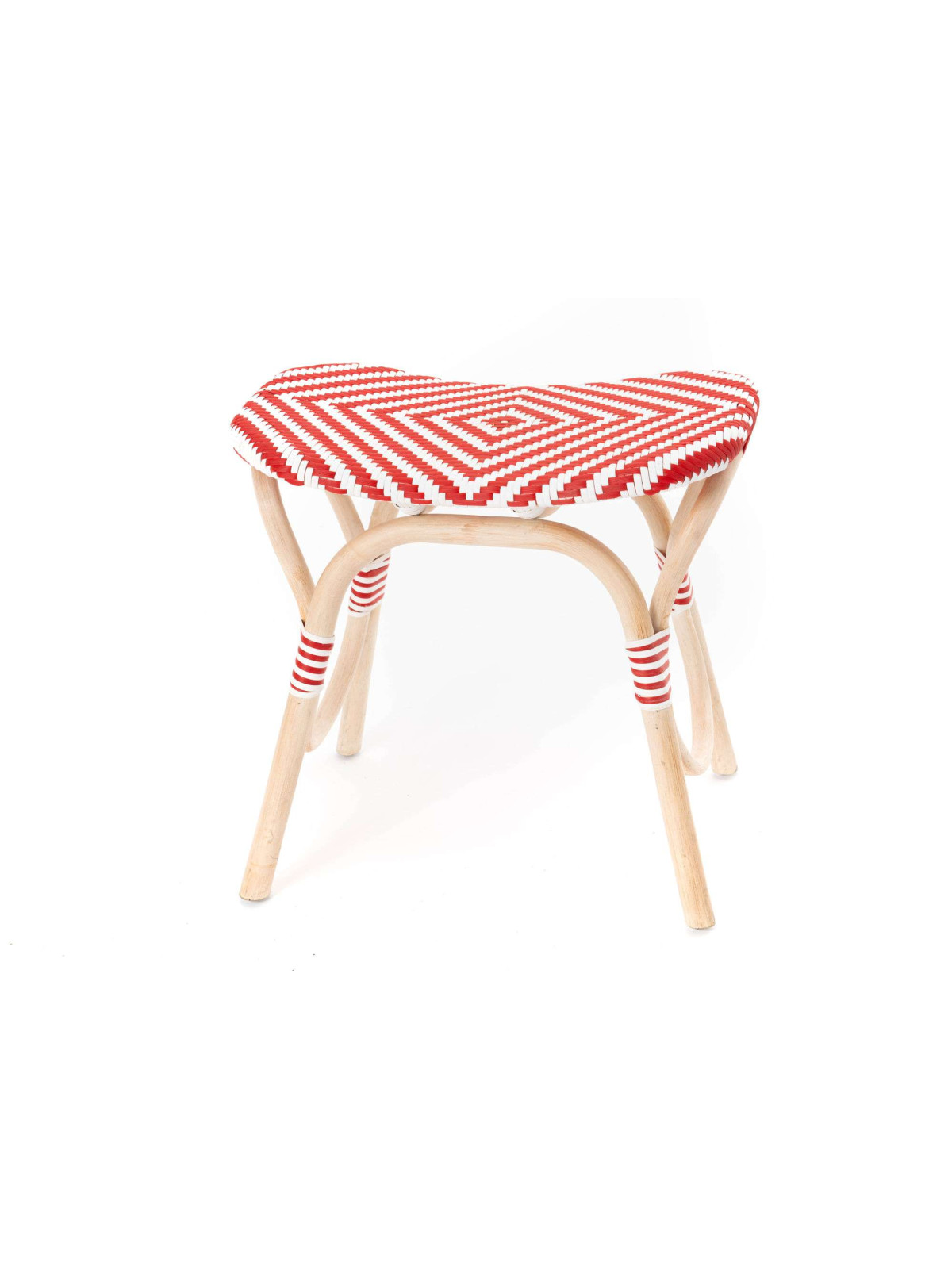 Tabouret bistrot rouge