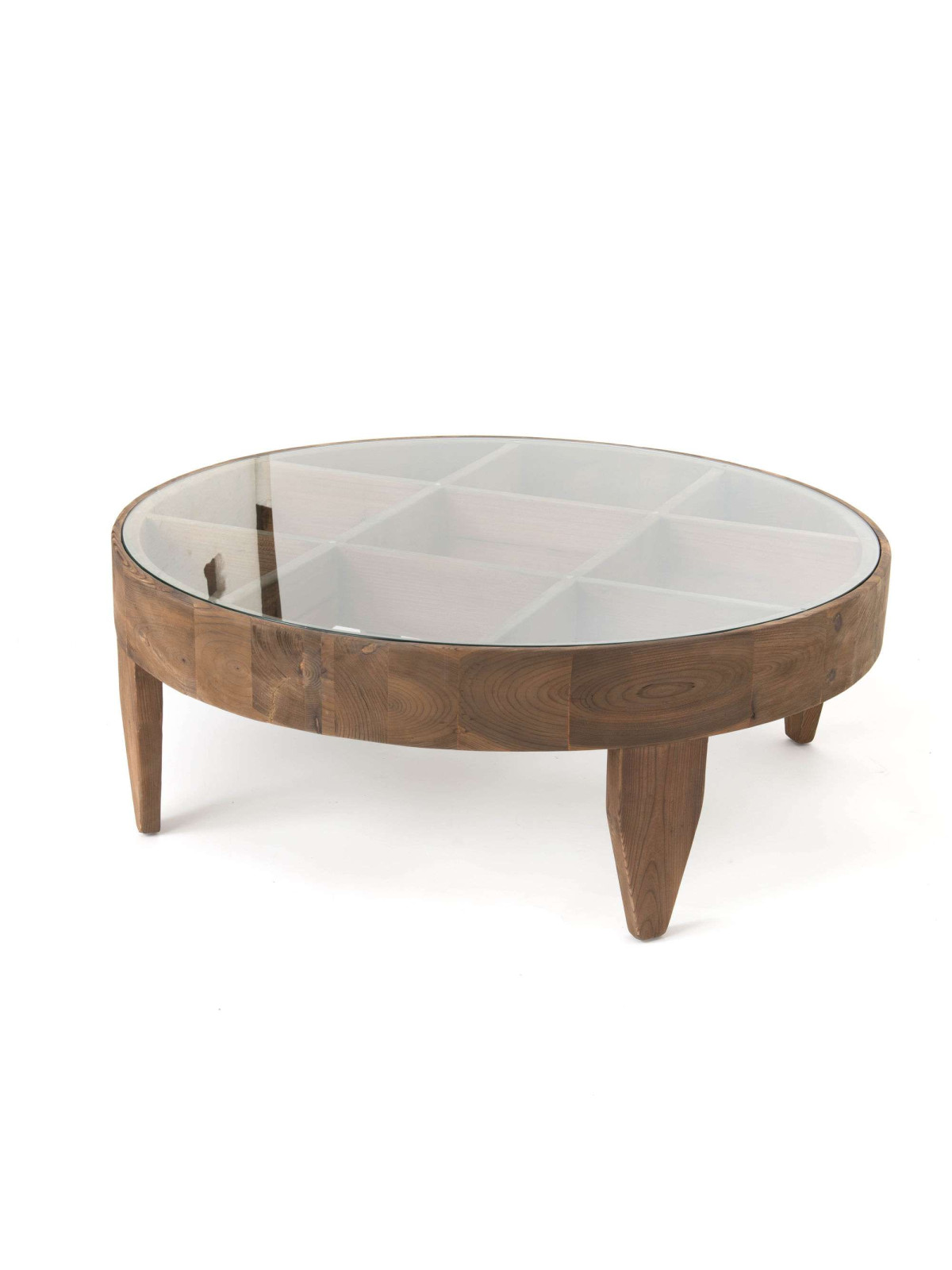 Table basse bois recyclé Amadeus