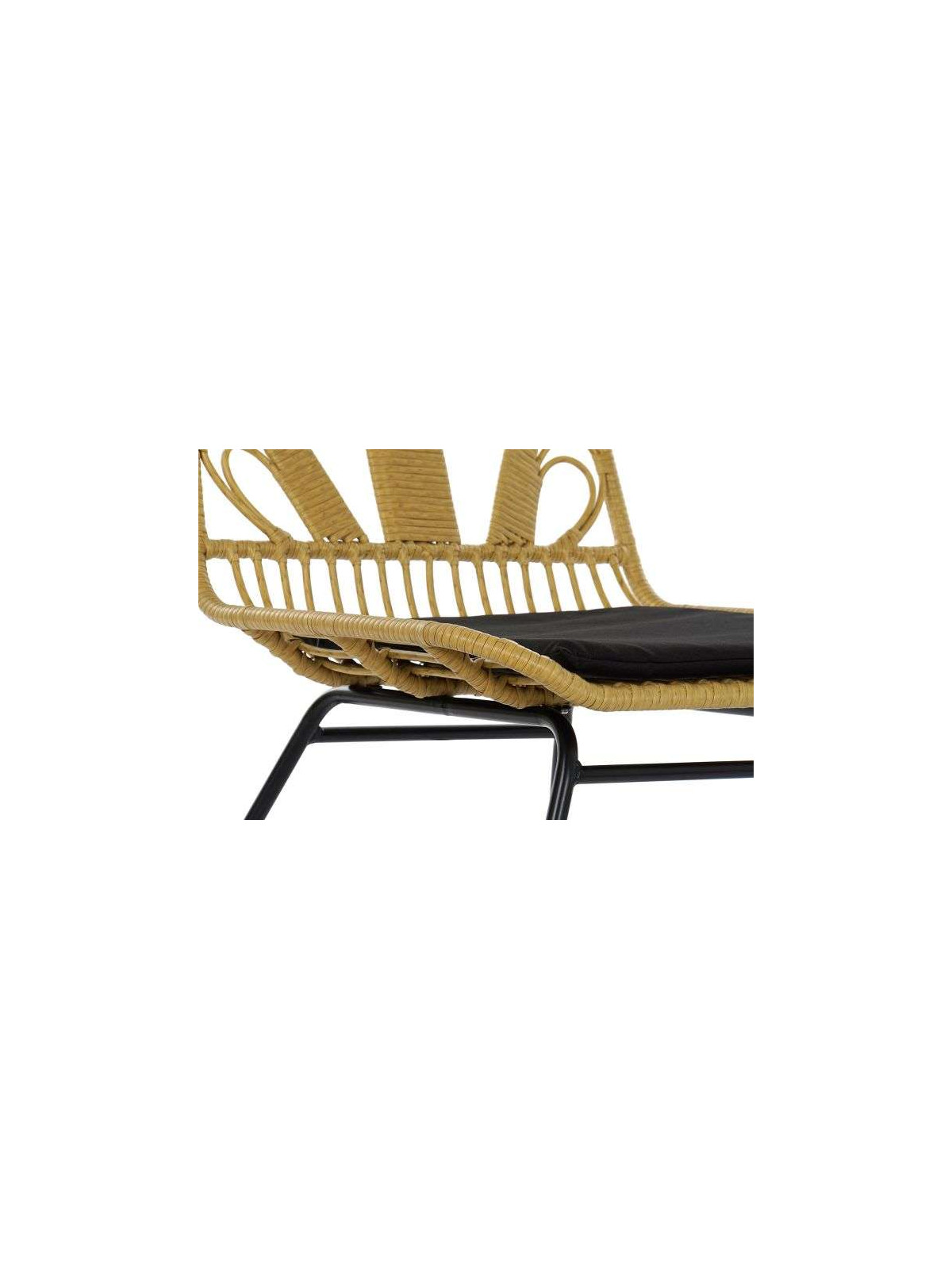 Chaise rotin synthétique