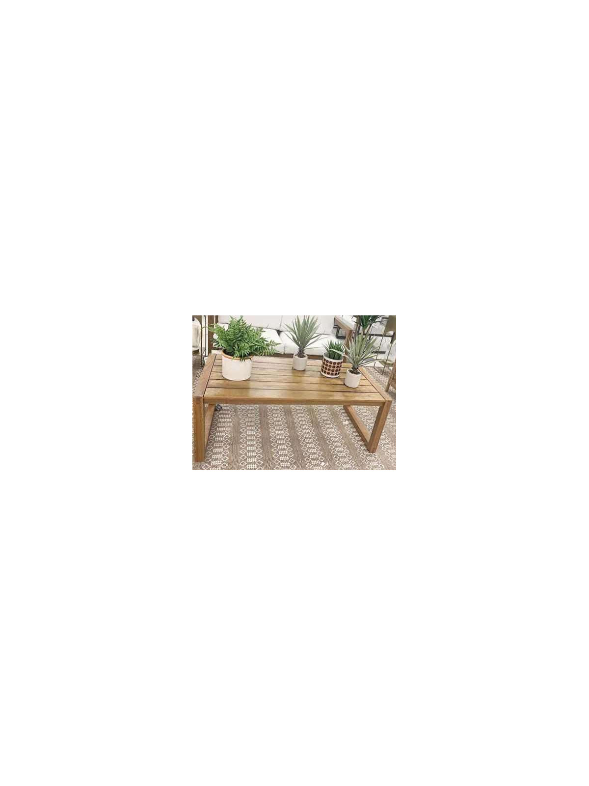 Table basse Soria en bois de teck