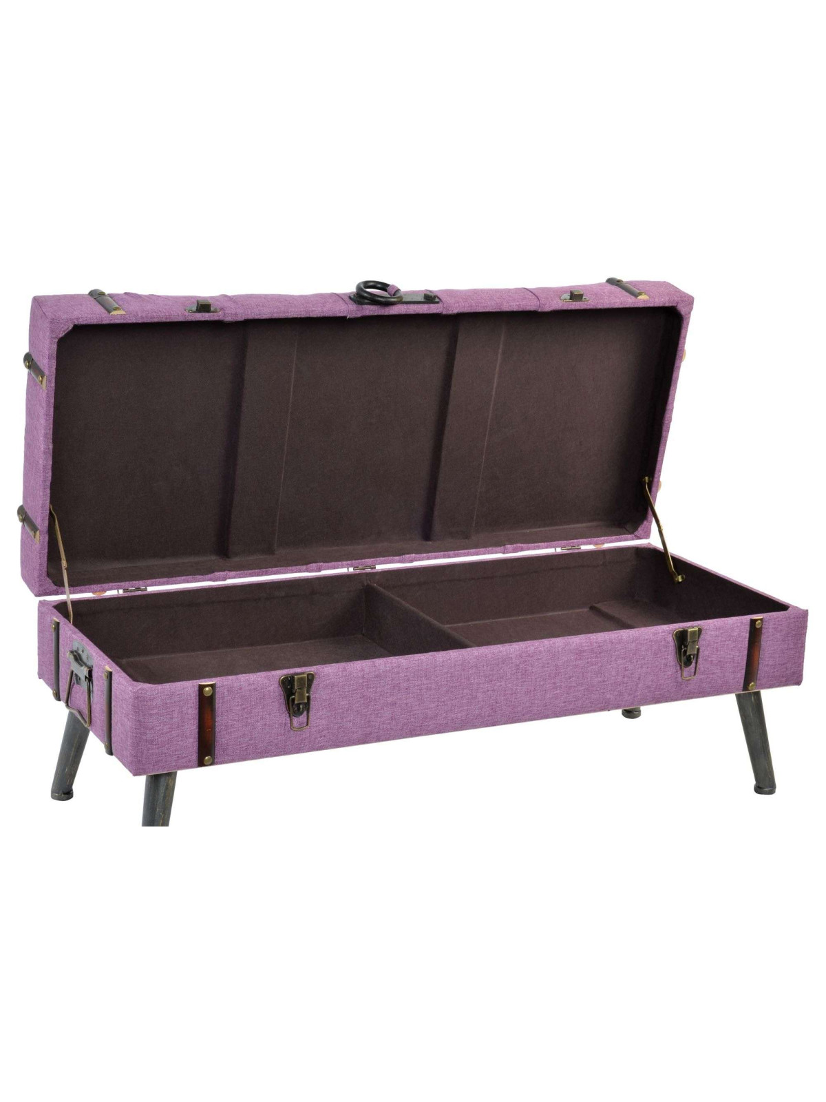 Banquette coffre lilas