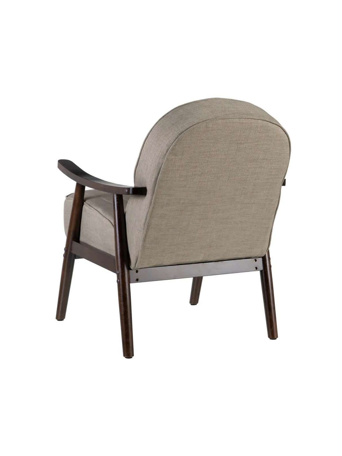 Fauteuil  taupe Giulia