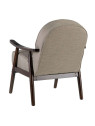 Fauteuil  taupe Giulia