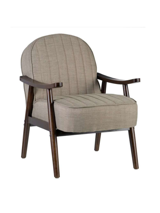 Fauteuil  taupe Giulia