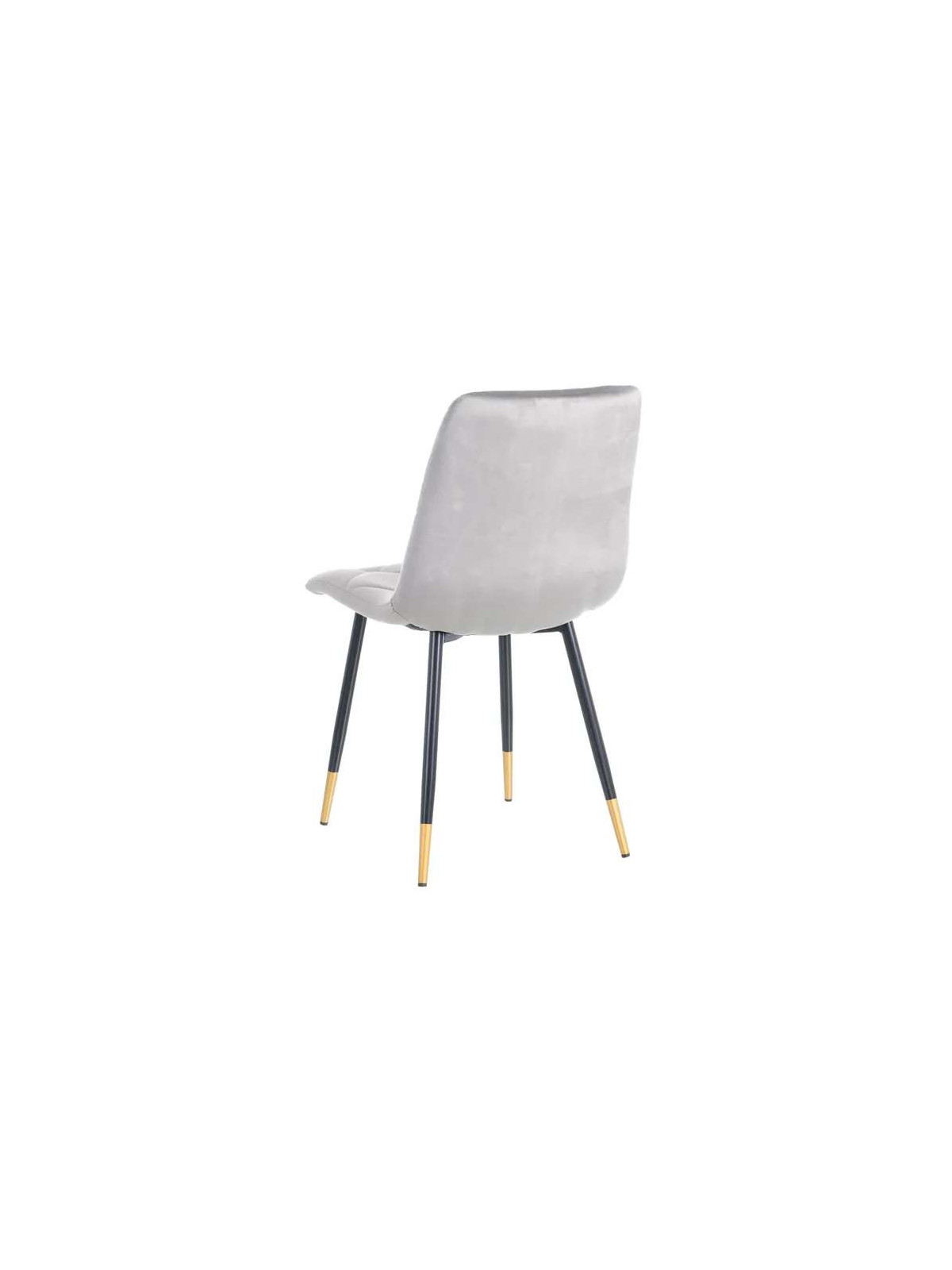 Lot de 4 chaises grises