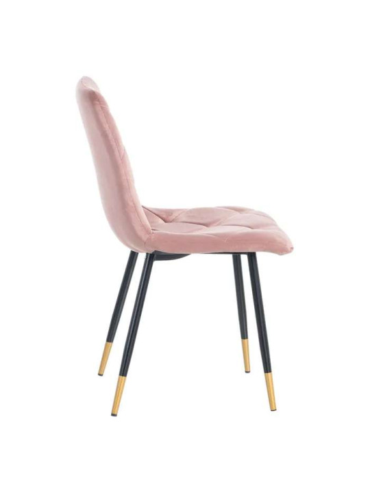 Lot de 4 chaises rose