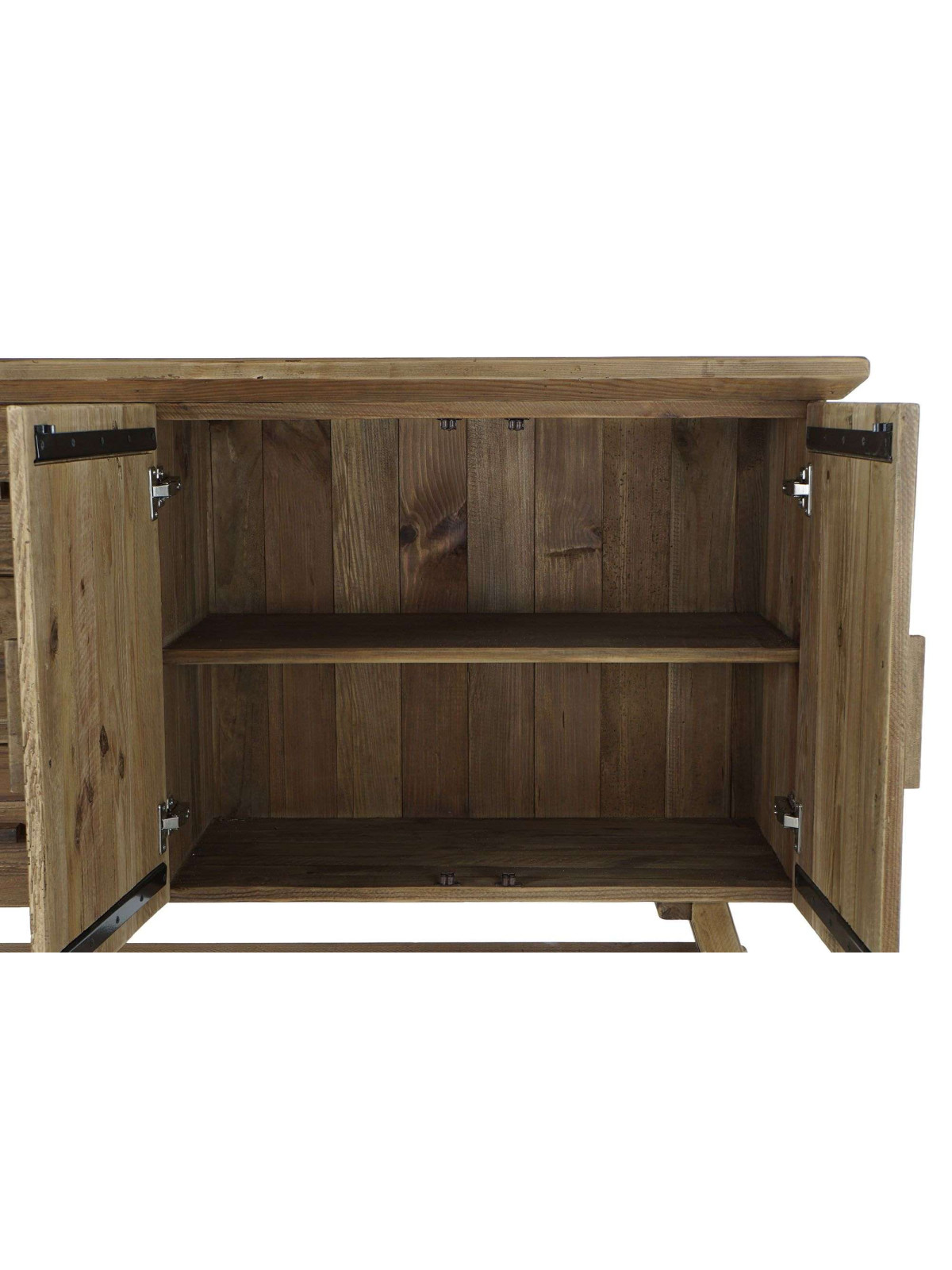 Buffet 3 tiroirs en bois recyclé  Maurienne