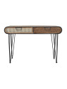 Console design en bois de sapin