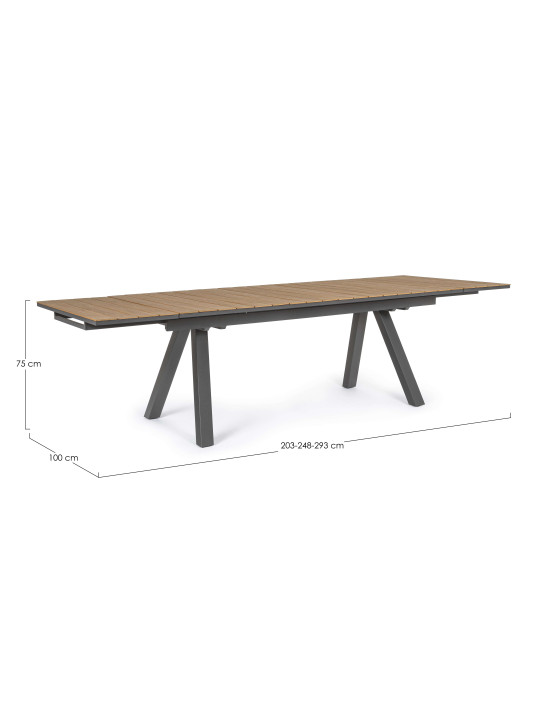 Table Elias bois naturel