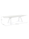 Table Crozet blanche