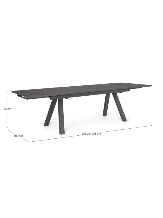 Table Crozet noire