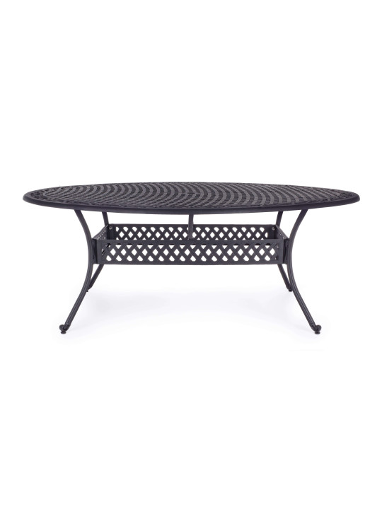 Table Ivrea ovale noire