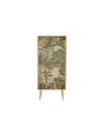 Armoire en bois motif tropical