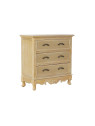 Commode classique en bois Garance