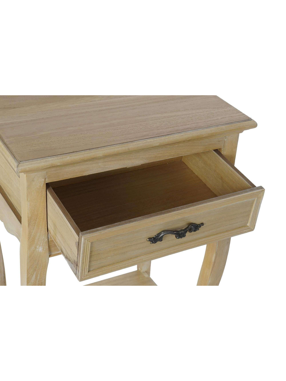 Table de chevet classique en bois Garance