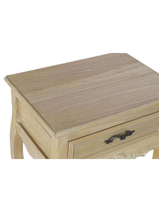 Table de chevet classique en bois Garance