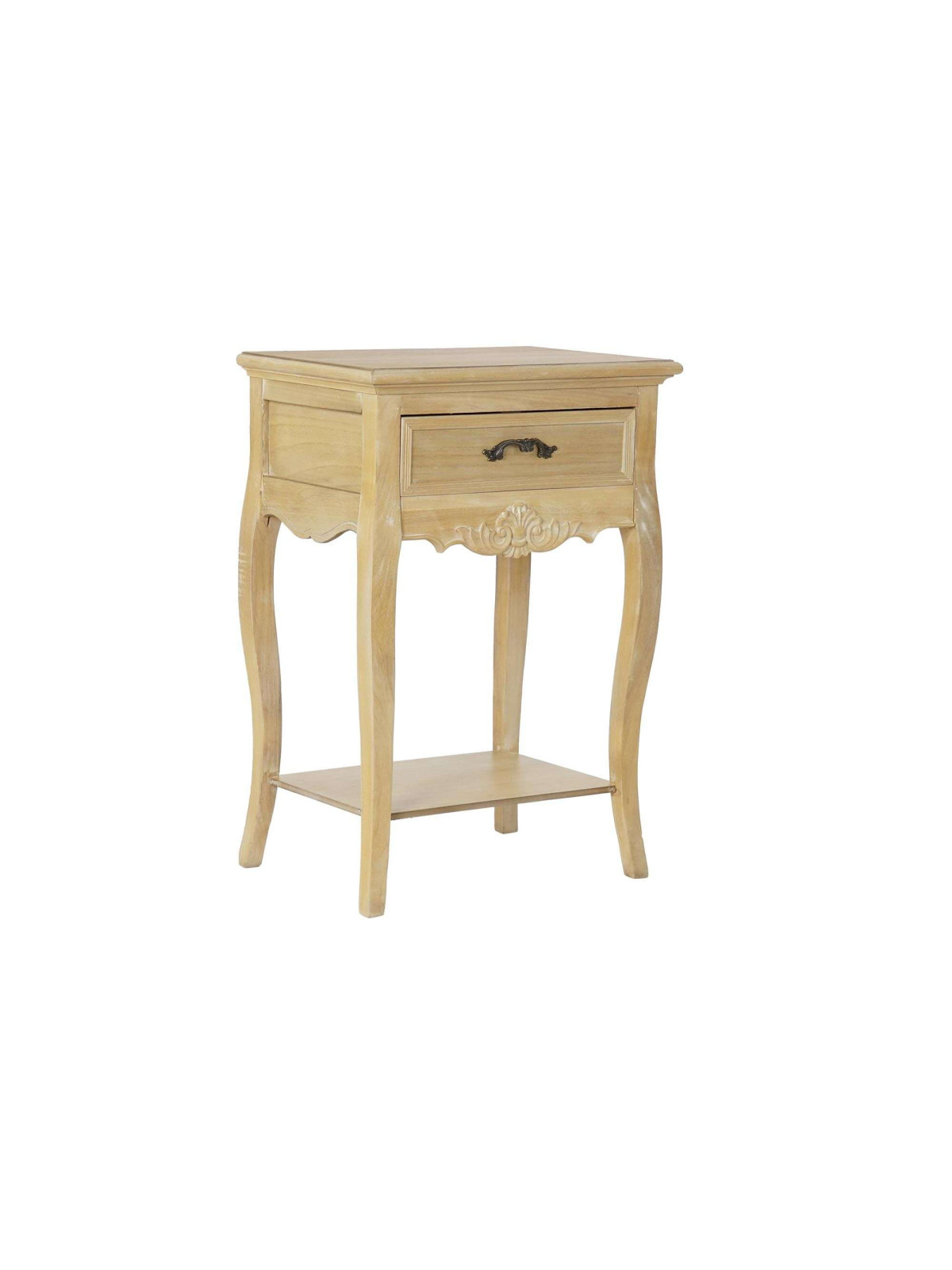 Table de chevet classique en bois Garance