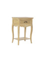 Table de chevet classique en bois Garance