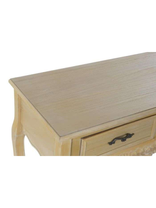 Console 2 tiroirs classique en bois Garance