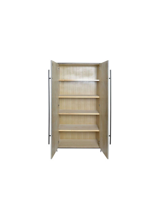 Armoire chevron en bois