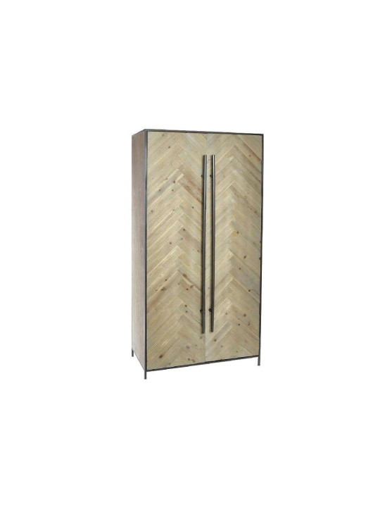 Armoire chevron en bois