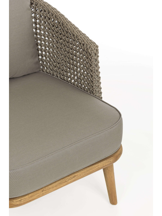 Fauteuil Ninfa en teck