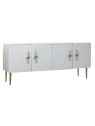 Buffet 4 portes Anafi en bois blanc