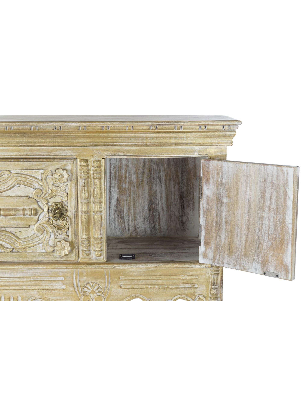 Console Chopta en bois de manguier