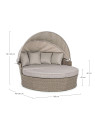 Daybed lit de jardin