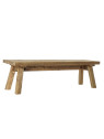 Table basse rectangulaire en bois recyclé  Maurienne