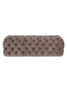 Banc pouf Evan taupe