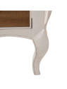 Commode romantique en bois de bayur Resia