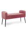 Banc Odilon rose antique