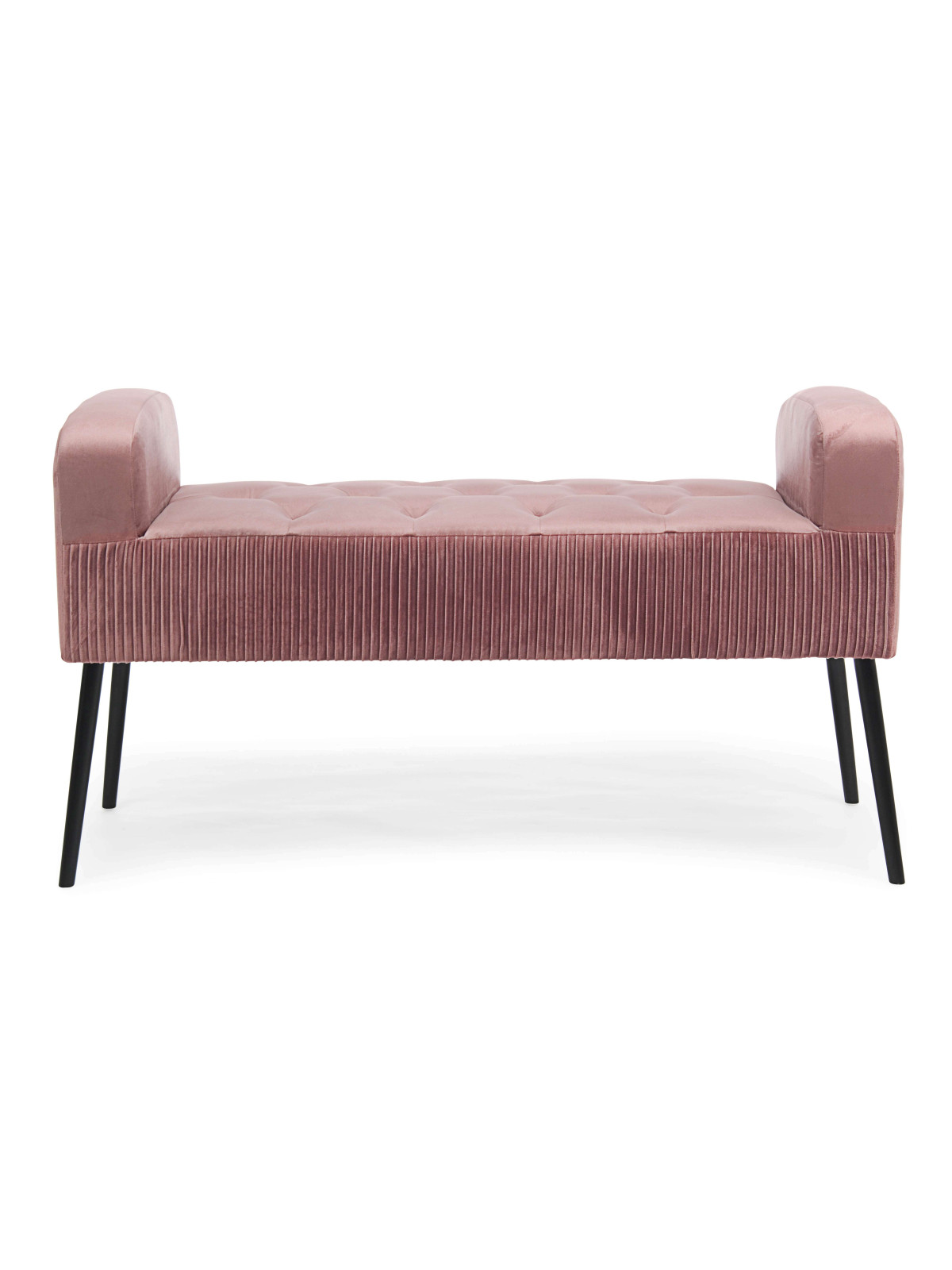 Banc Odilon rose antique